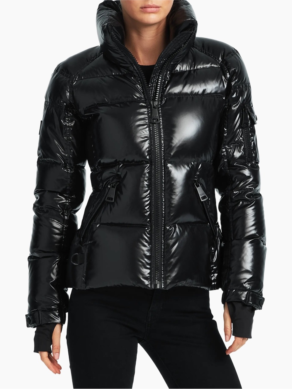 SAM. Freestyle Down Puffer Jacket Black Size XS